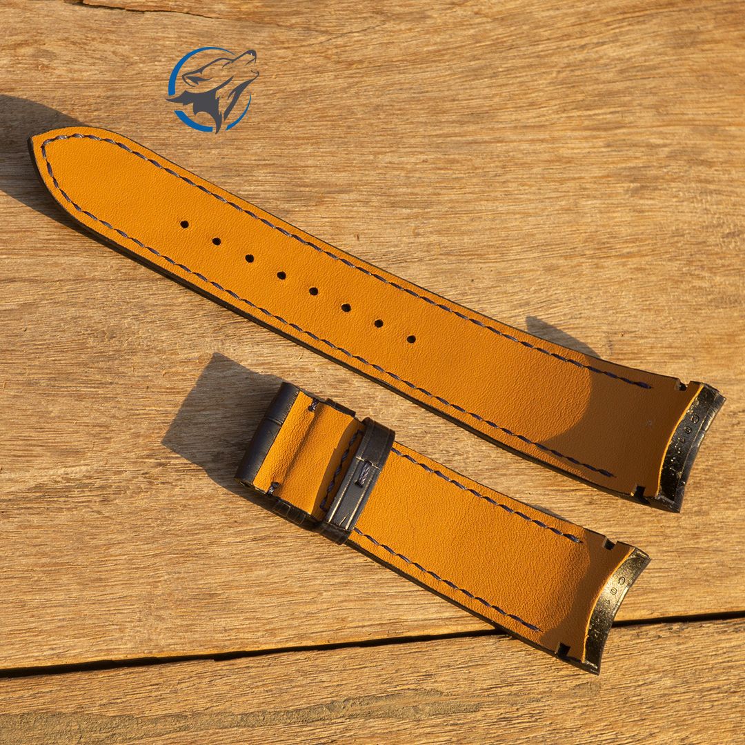 Bọc Cốt Nhựa Dây Đồng Hồ Da Cá Sấu Pháp