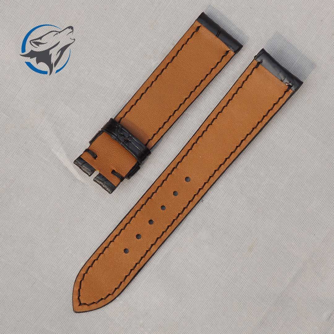 Dây Đồng Hồ Da Cá Sấu DDH-CS033