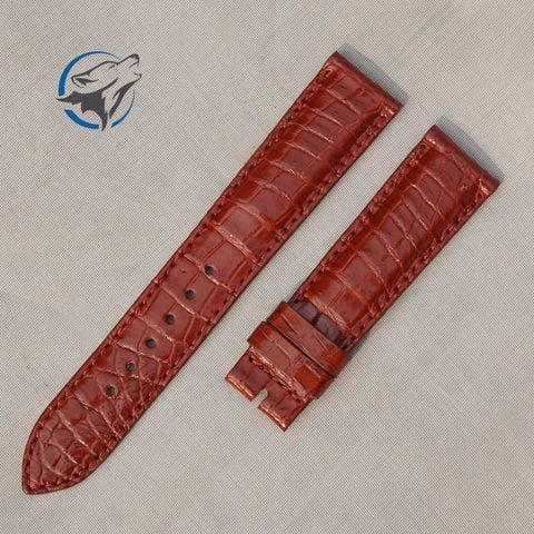 Dây Da Đồng Hồ Nam Cá Sấu DDH-CS038