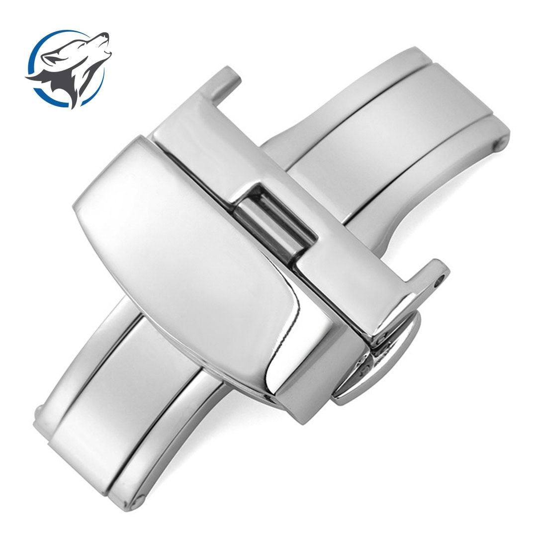 Khóa Bướm Dây Da Đồng Hồ KDH-006