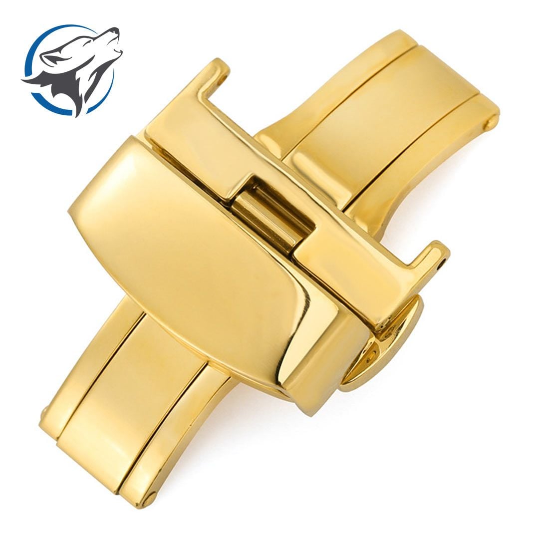 Khóa Bướm Dây Da Đồng Hồ KDH-006