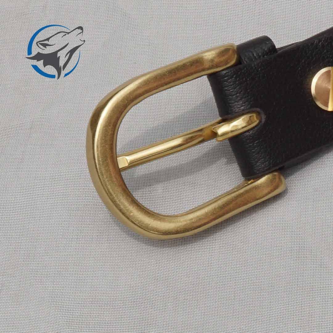 Mặt Thắt Lưng Đồng Khóa Kim MTL-095