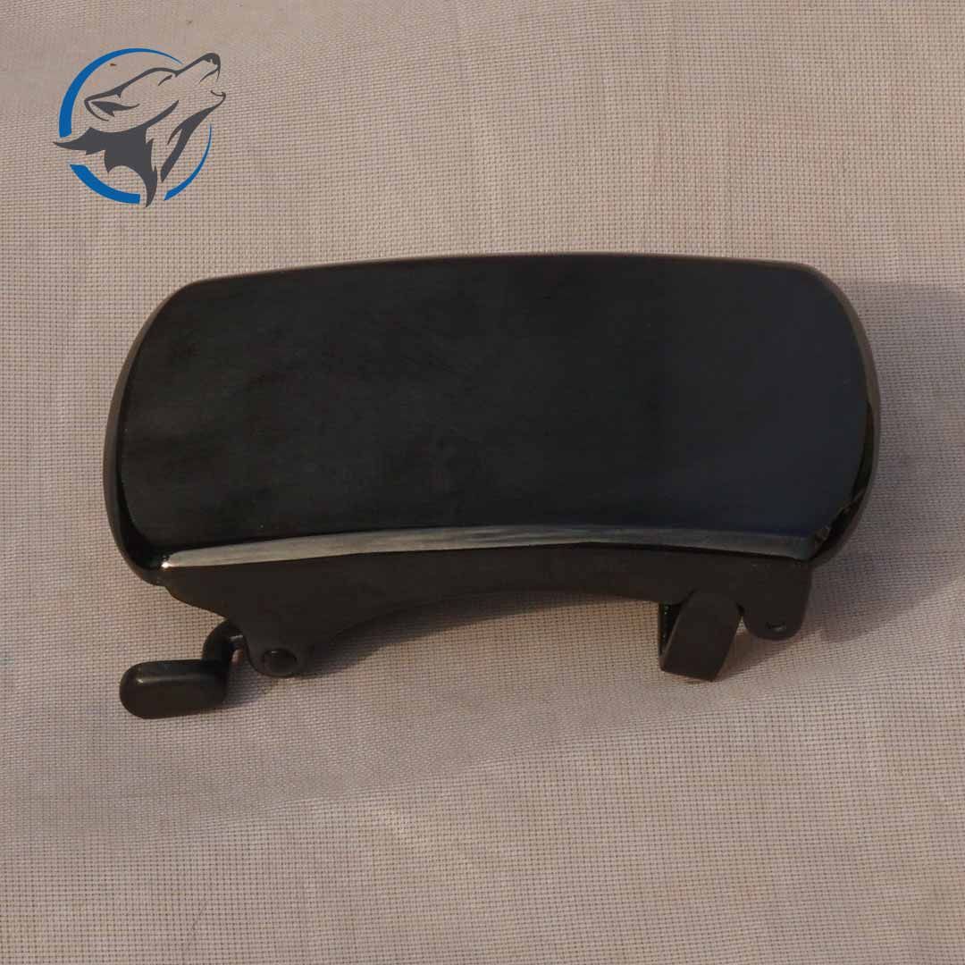 Mặt Dây Nịt Nam Màu Đen Inox MTL-094