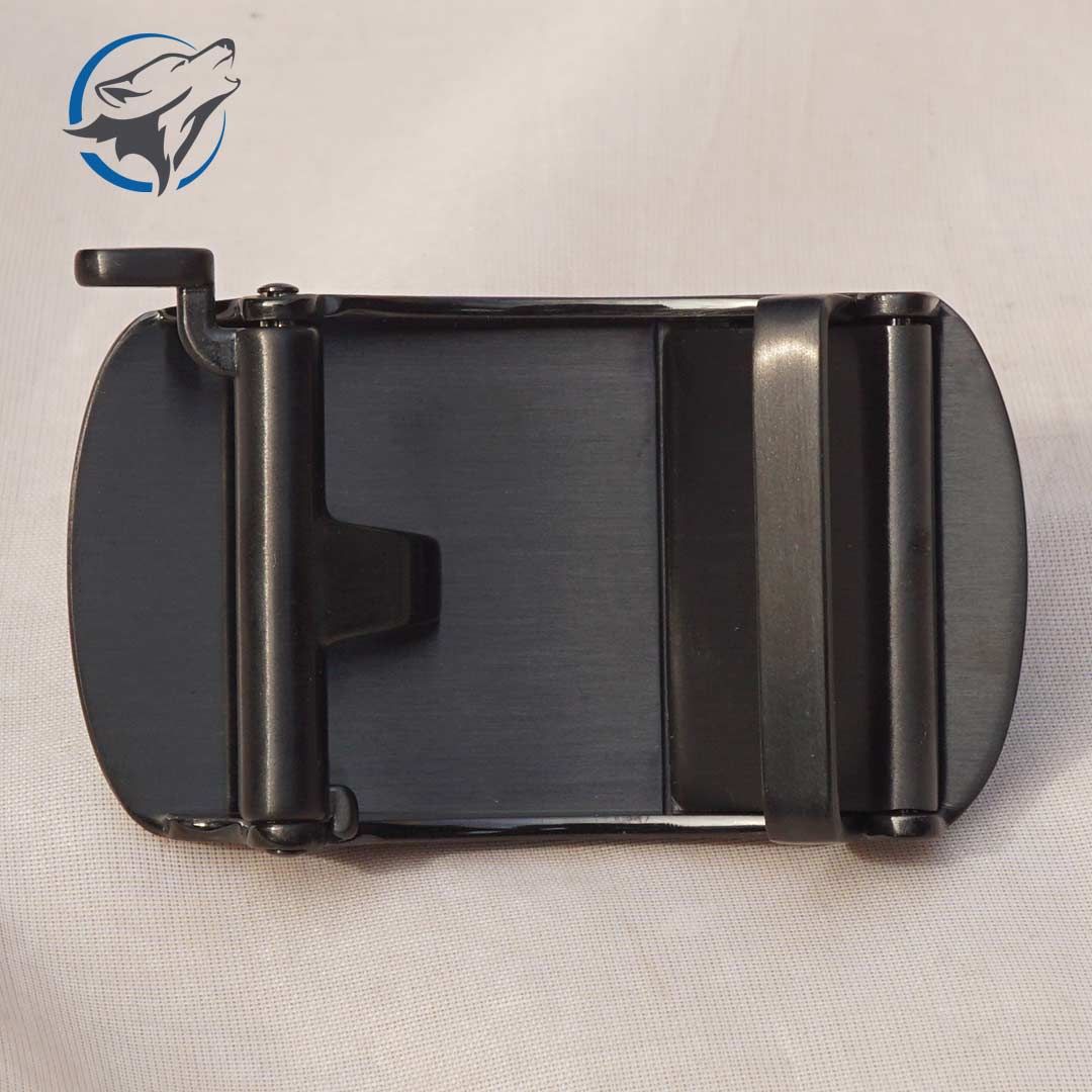 Mặt Dây Nịt Nam Màu Đen Inox MTL-094