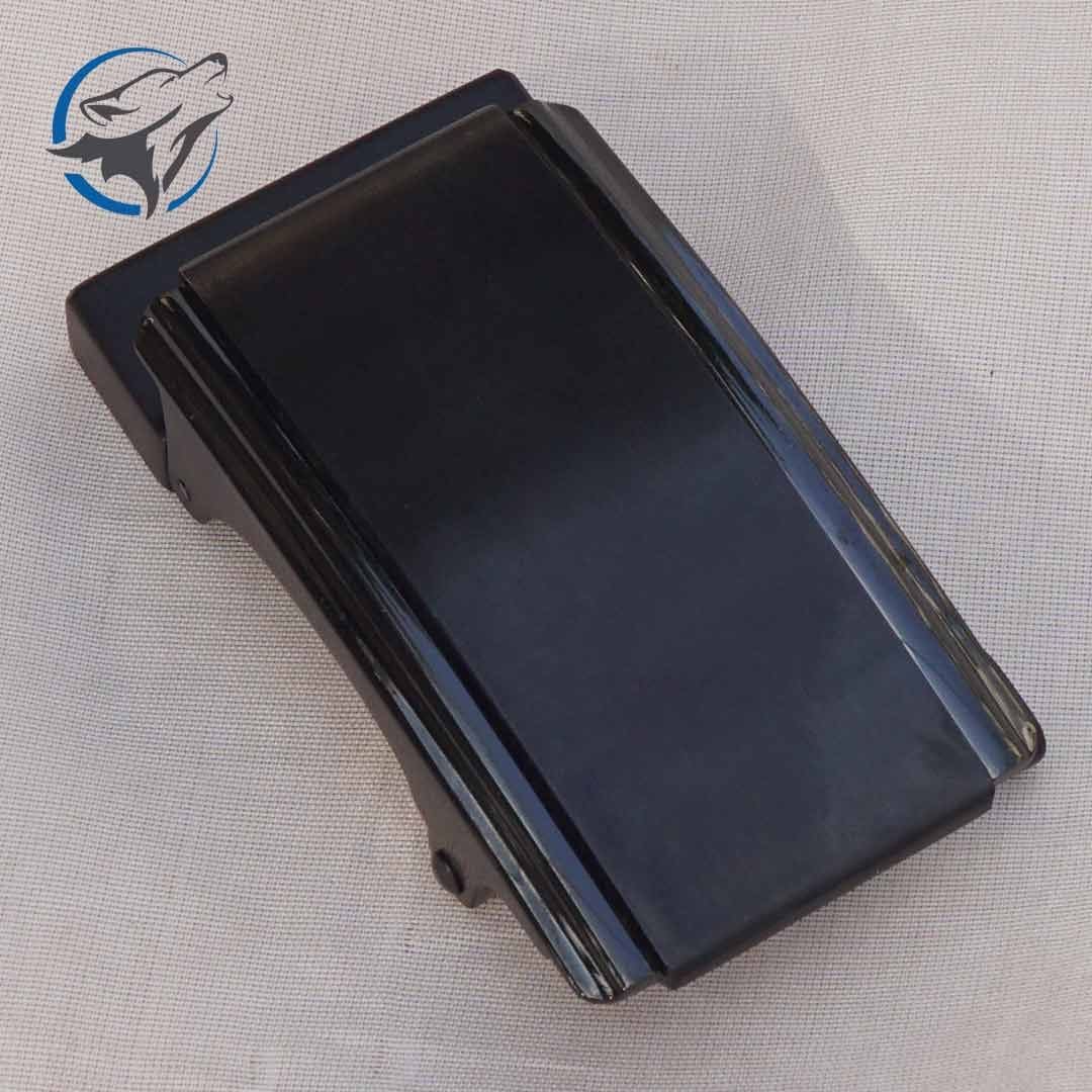 Mặt Thắt Lưng Nam Màu Đen Inox MTL-093