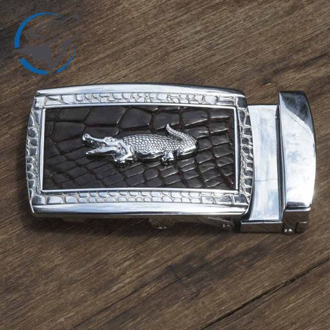 Mặt Thắt Lưng Da Cá Sấu MTL-008