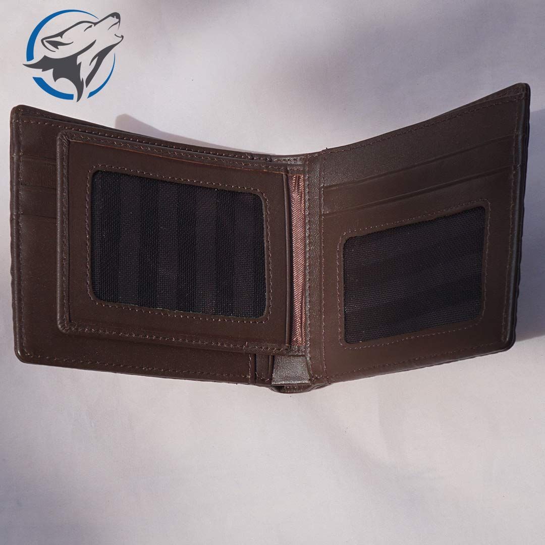 Ví Da Chân Cá Sấu Màu Nâu VCS-014