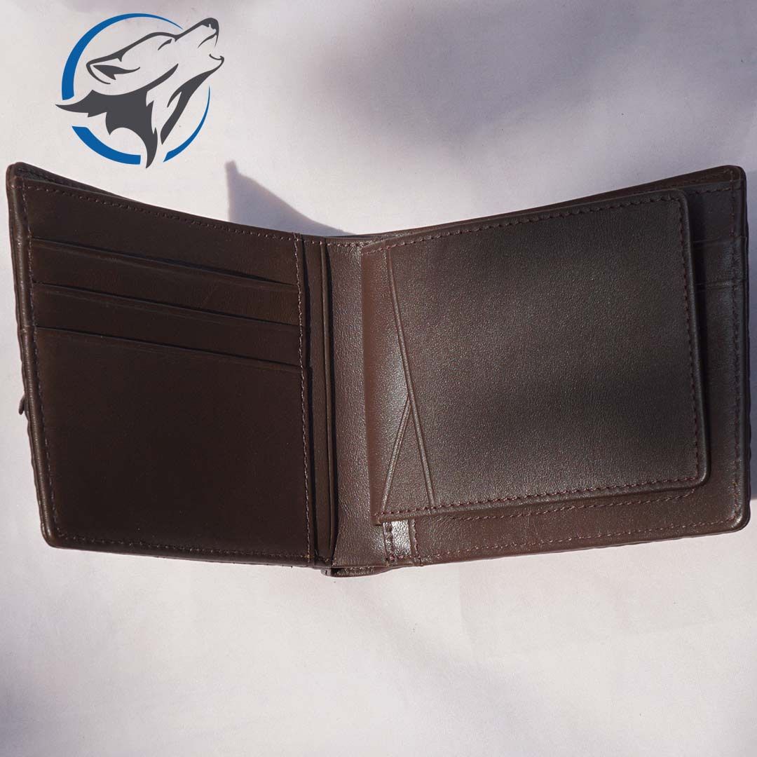 Ví Da Chân Cá Sấu Màu Nâu VCS-014