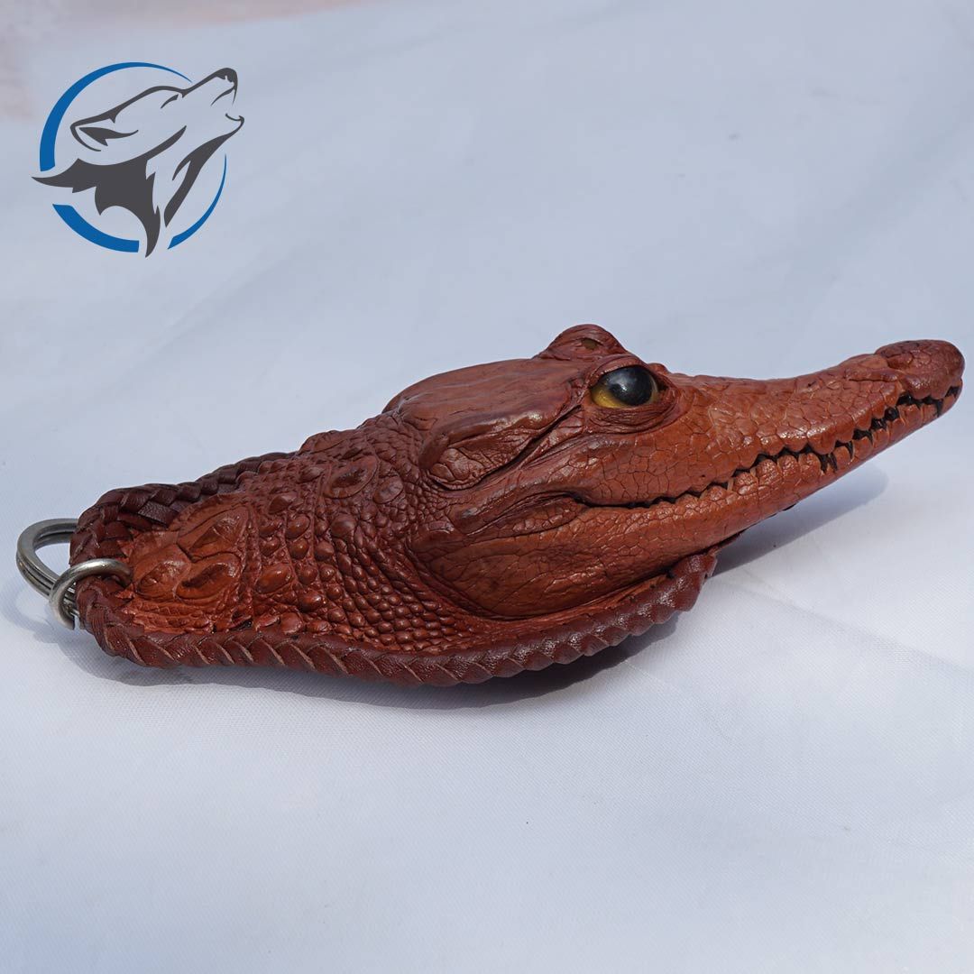 Móc Khóa Da Cá Sấu MK-CS031