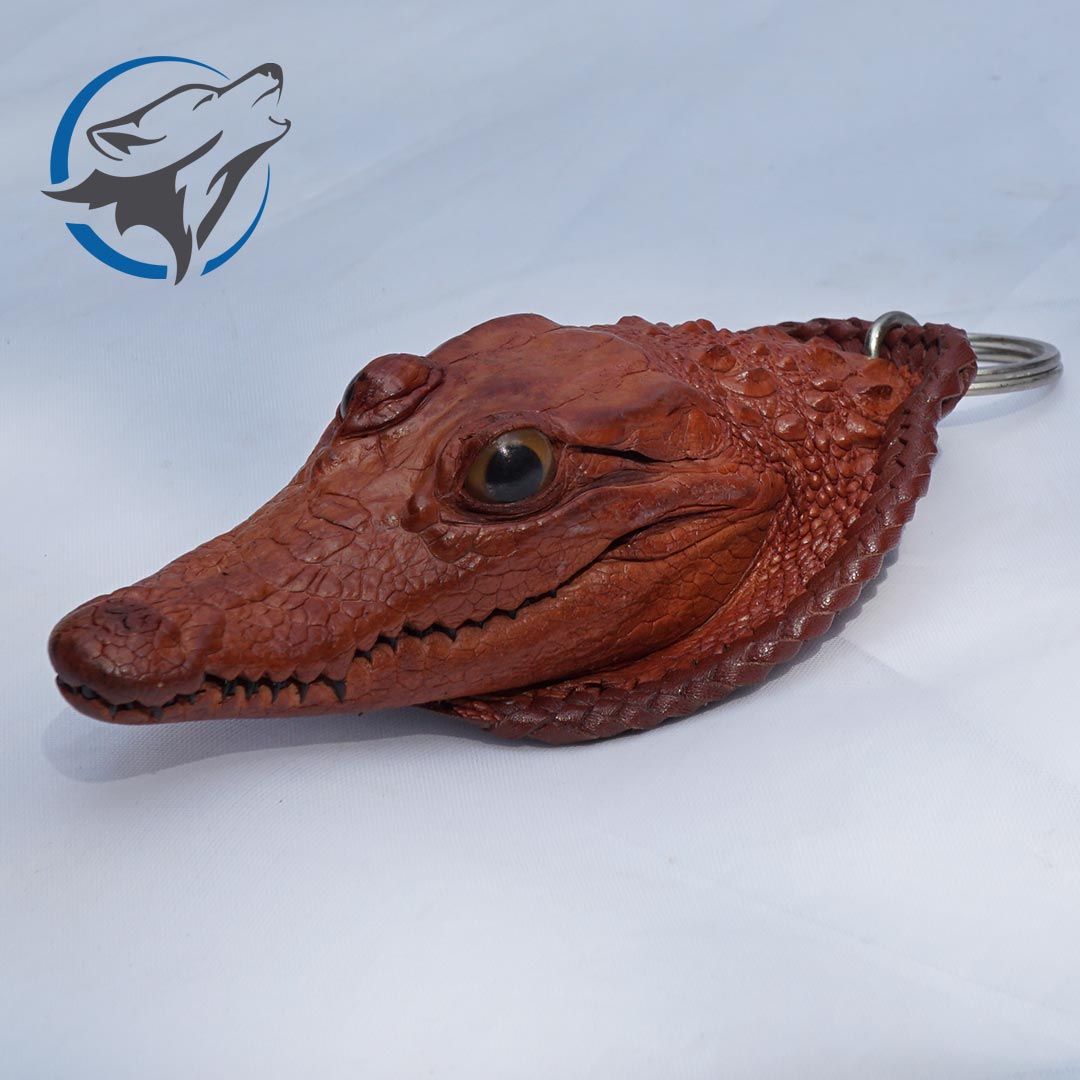 Móc Khóa Da Cá Sấu MK-CS031