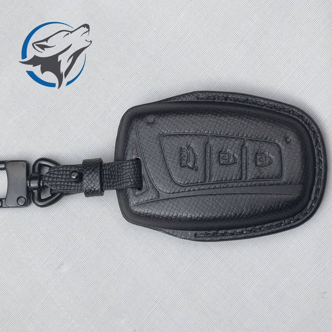 Móc Khóa Bao Da Hyundai Santa Fe 2018