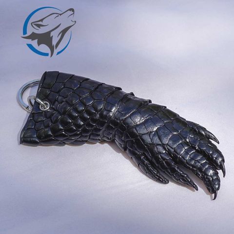 Móc Khóa Da Tay Cá Sấu MK-CS006