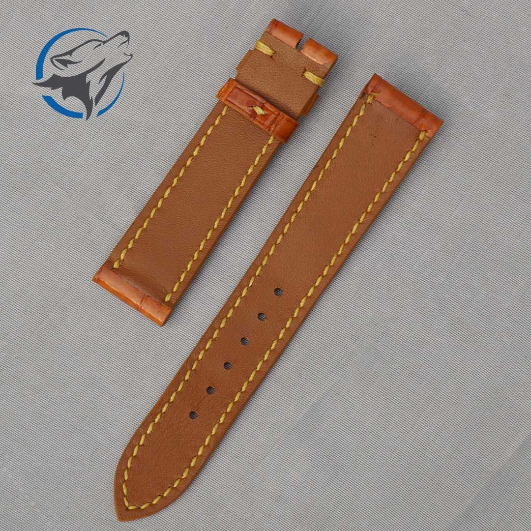 Dây Da Đồng Hồ Nam Size 20 - 18 DDH-CS030