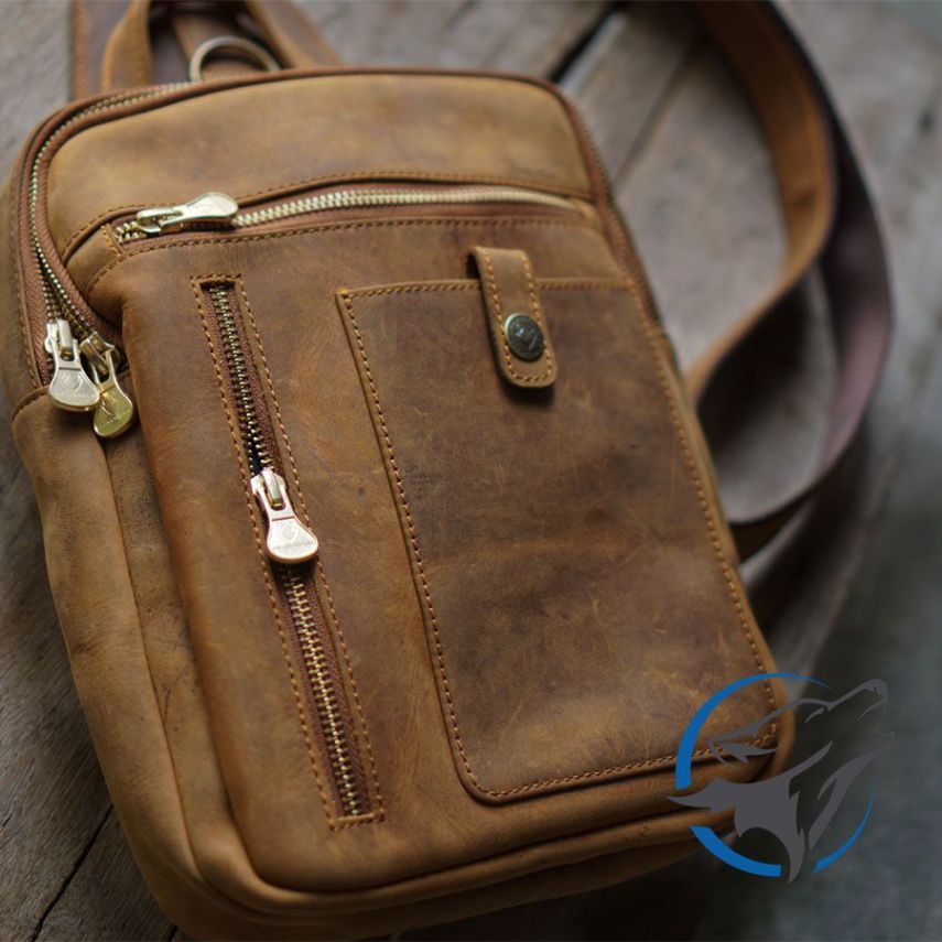 Túi Đeo Chéo Da Thật TDC005