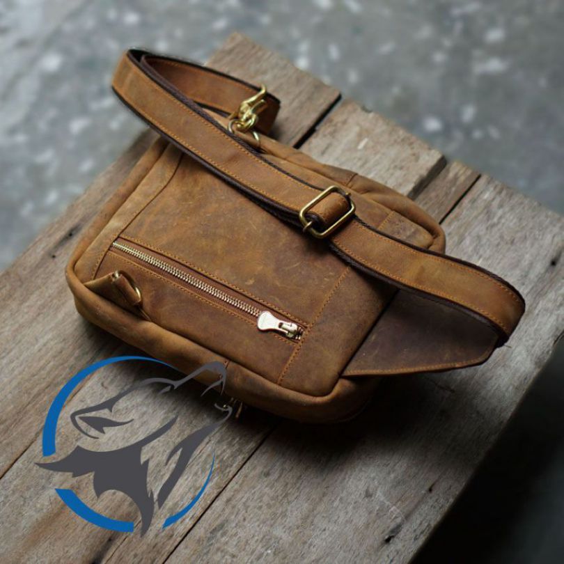 Túi Đeo Chéo Da Thật TDC005