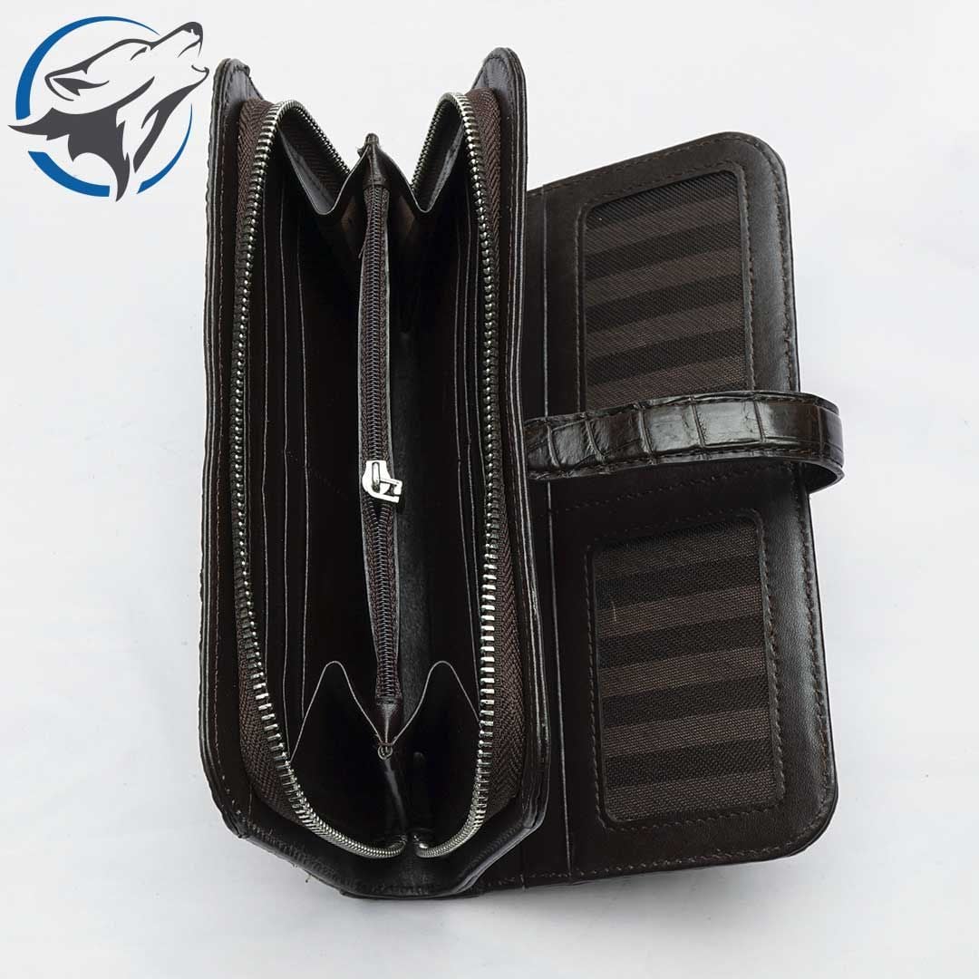 Ví Nữ Cầm Tay Da Cá Sấu VDN-TCS005