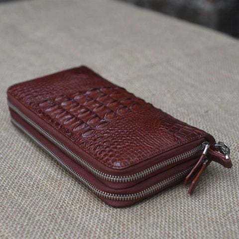 Ví Cầm Tay Nữ Da Cá Sấu VDN-TCS004