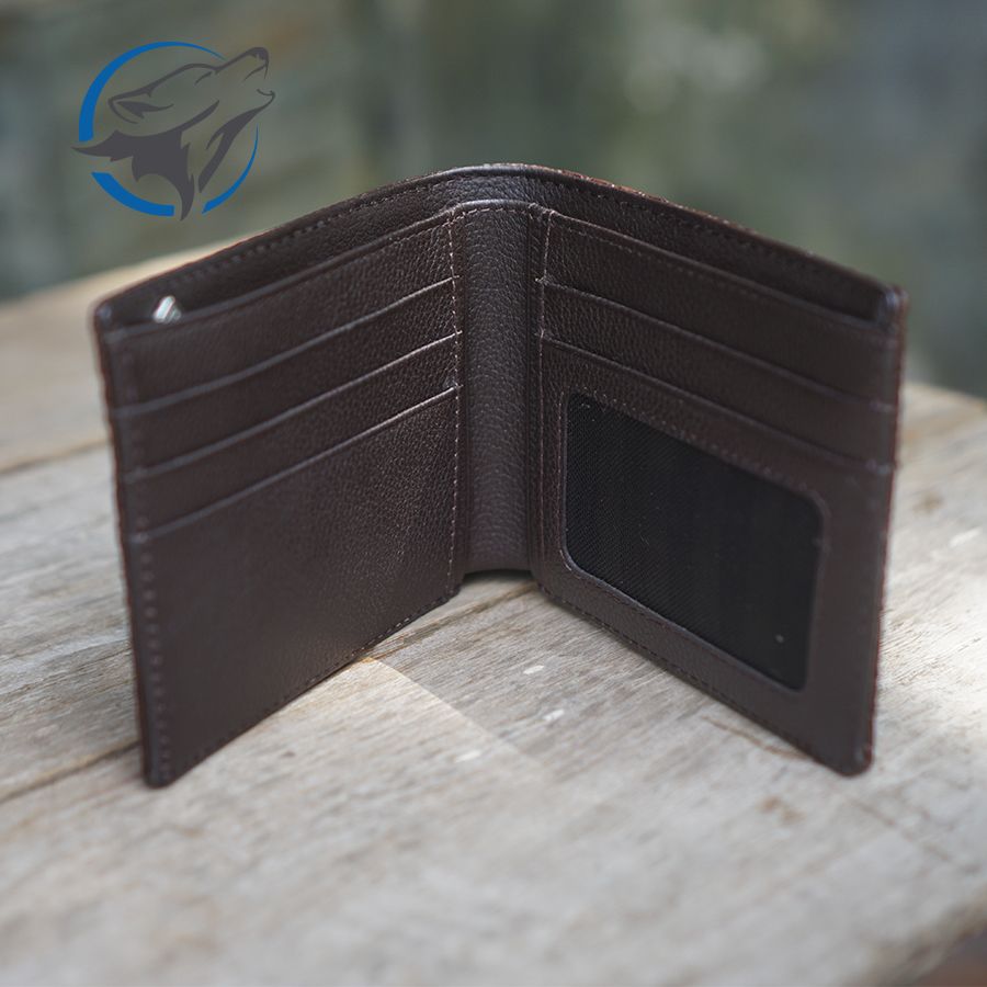 Ví Da Nam Cá Sấu Màu Nâu VD008