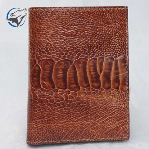 Ví Đứng Nam Da Đà Điểu Hai Mặt VDD-012