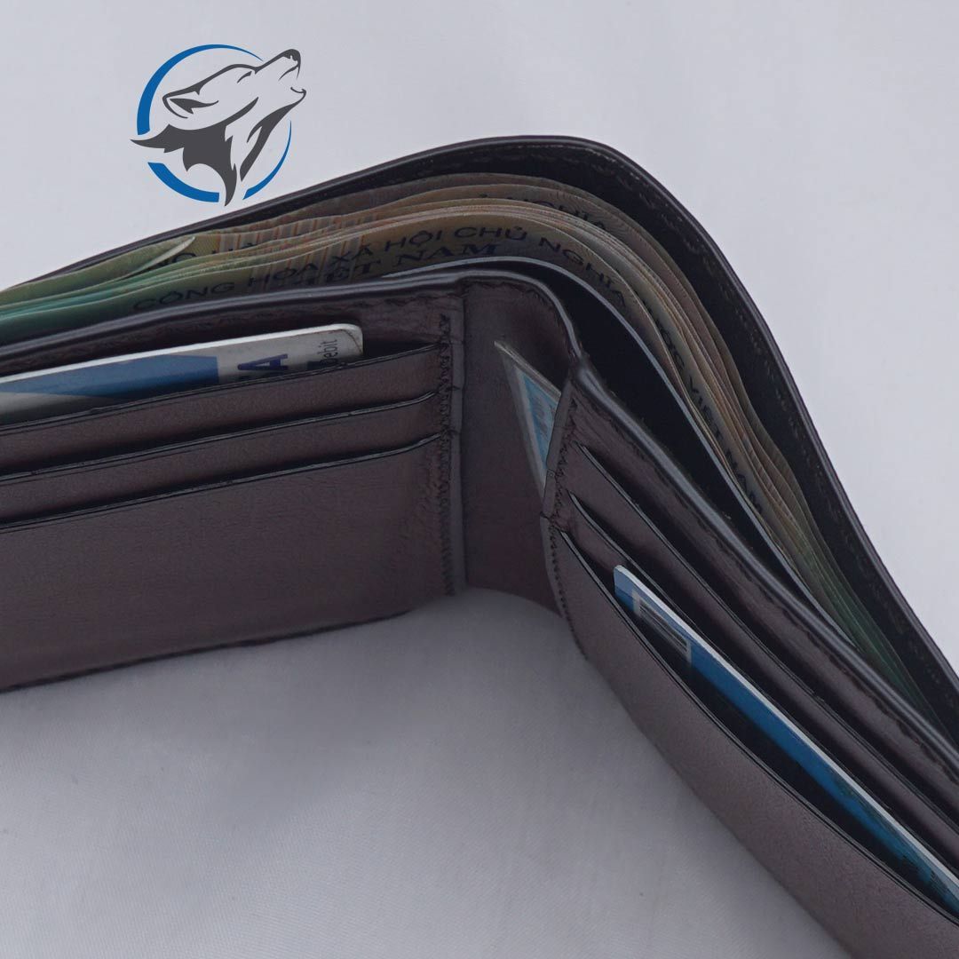 Ví Đứng Da Bò Nam Nhỏ Gọn VNG012