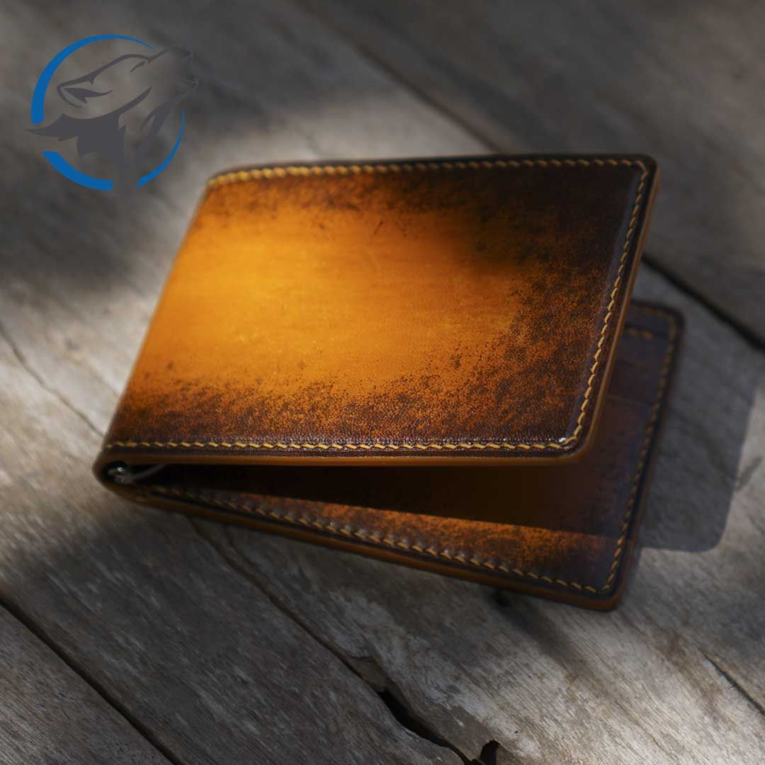 Ví Kẹp Tiền Da Bò VKT002