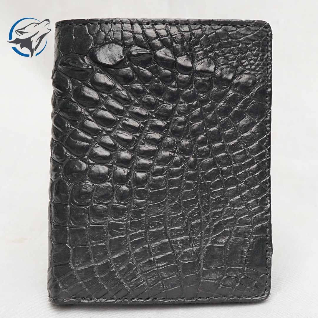 Ví Đứng Nam Da Cá Sấu DNCS-004