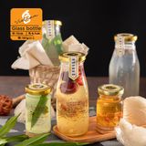 Chai thủy tinh tròn nắp thiếc 310ml