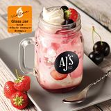 Cốc thủy tinh quai trơn nắp nhôm 480ml