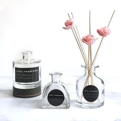 Chai thủy tinh khuếch tán tinh dầu thơm tròn 50ml 120ml 150ml 200ml