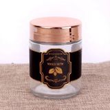 Hũ thủy tinh nắp mạ cao cấp