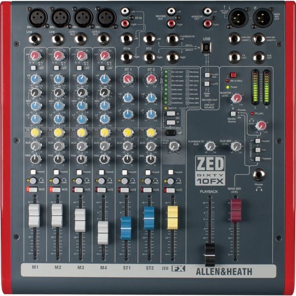 Mixer Allen & Heath Zed60-10FX