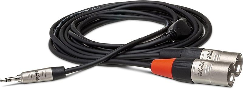 Dây Tín Hiệu Hosa HMX-010Y (3.5mm ra XLR Đực)