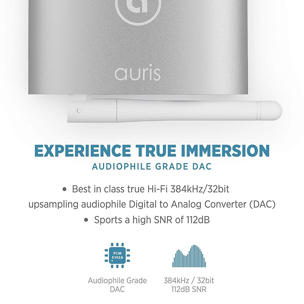 Auris Blume HD (Bluetooth Receiver 5.0)