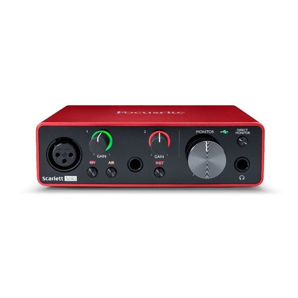 Focusrite Scarlett Solo (3rd Gen)– Hyper Shop