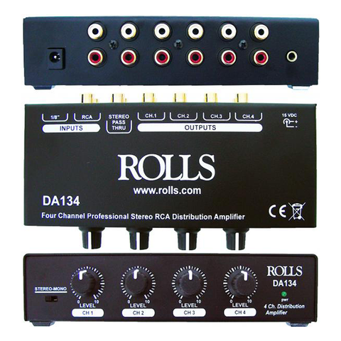 Rolls DA134 (Bộ chia tín hiệu 4 kênh)