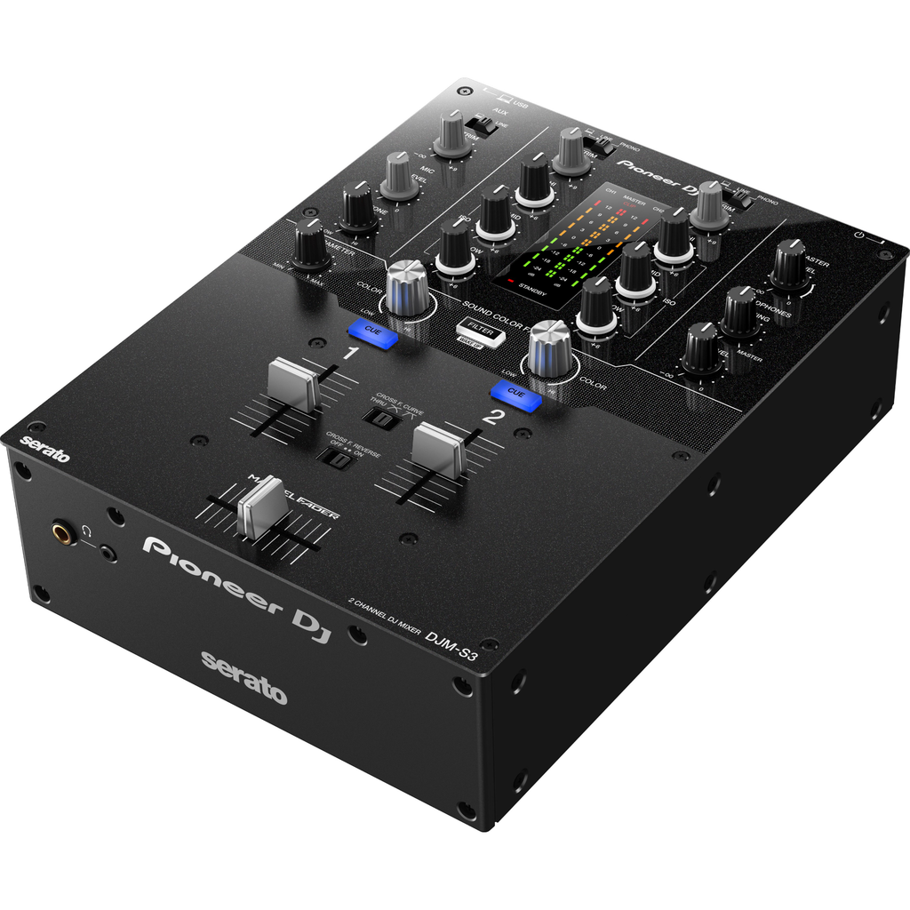 Pioneer DJM-S3 (2 Kênh - Battle Mixer for Serato DJ)
