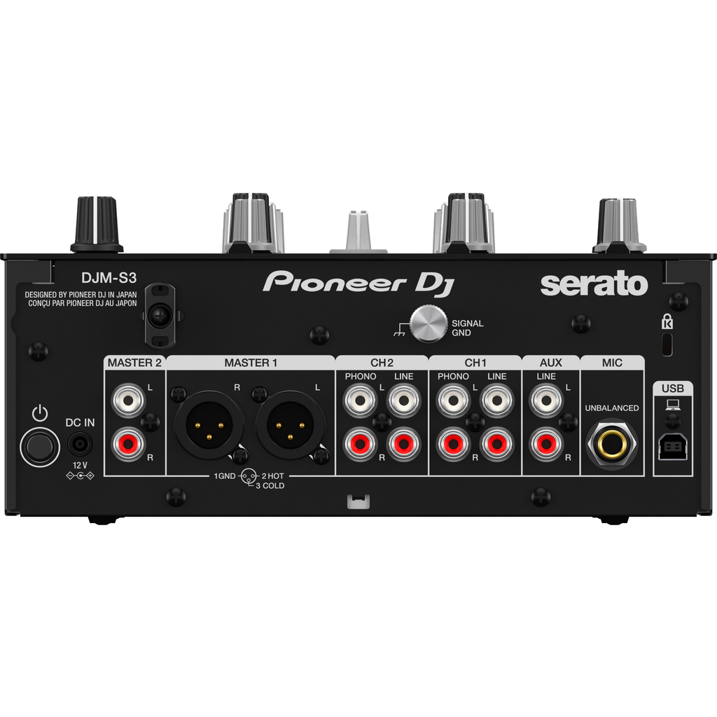 Pioneer DJM-S3 (2 Kênh - Battle Mixer for Serato DJ)