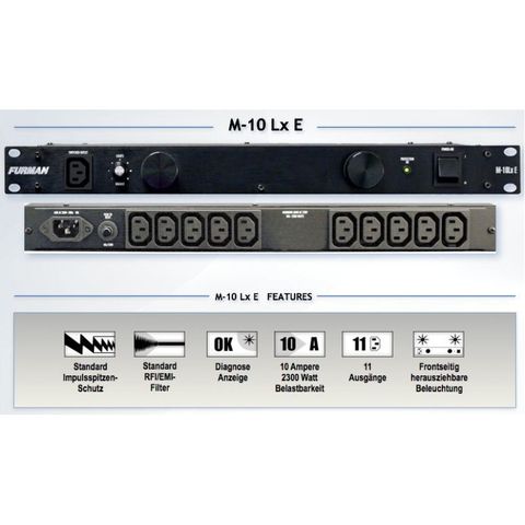 Furman M-10LX E (Bộ lọc điện)
