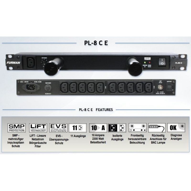 Furman PL-8C E (Bộ lọc điện)