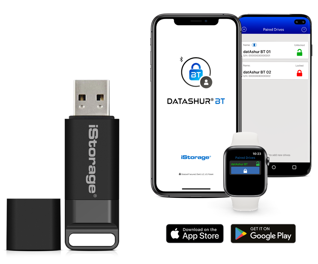 iStorage datAshur BT (USB 3.2)