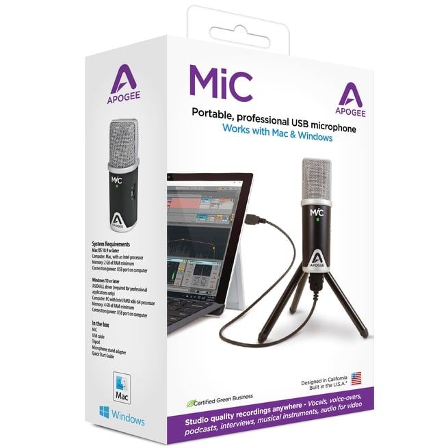 Microphone Apogee Mic 96K Win-Mac