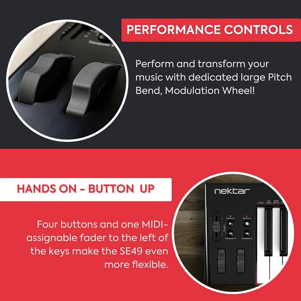 Nektar SE49 MIDI Keyboard Controller