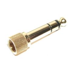 Jack 6.3mm Stereo Adapter (Đầu xoắn vít)