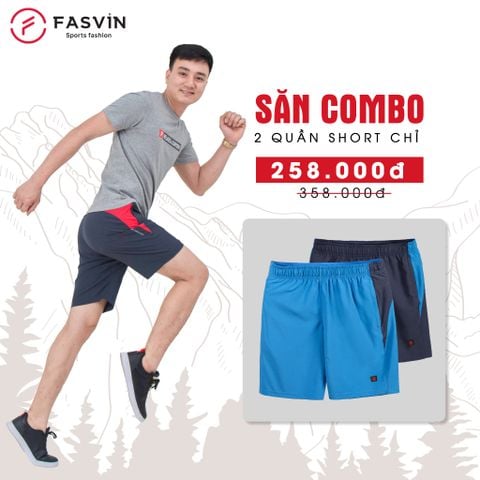  COMBO 2 QUẦN SHORT THỂ THAO Q21433 