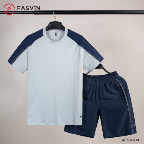  Bộ Quần ÁoThể Thao Nam FASVIN AT25660 Chất Coolmax Hàng Nhà Máy Chất Liệu tốt Phom Dáng Đẹp 