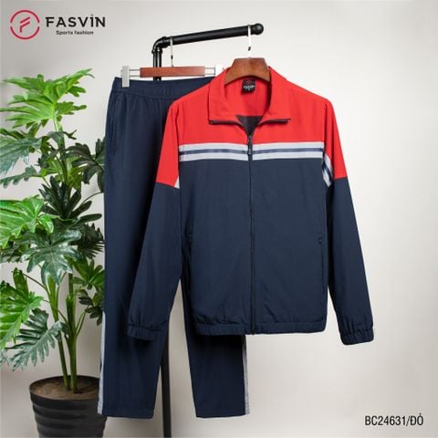  Bộ gió 2 lớp FASVIN vải thể thao cao cấp lót lưới hàng chính hãng BC24631 
