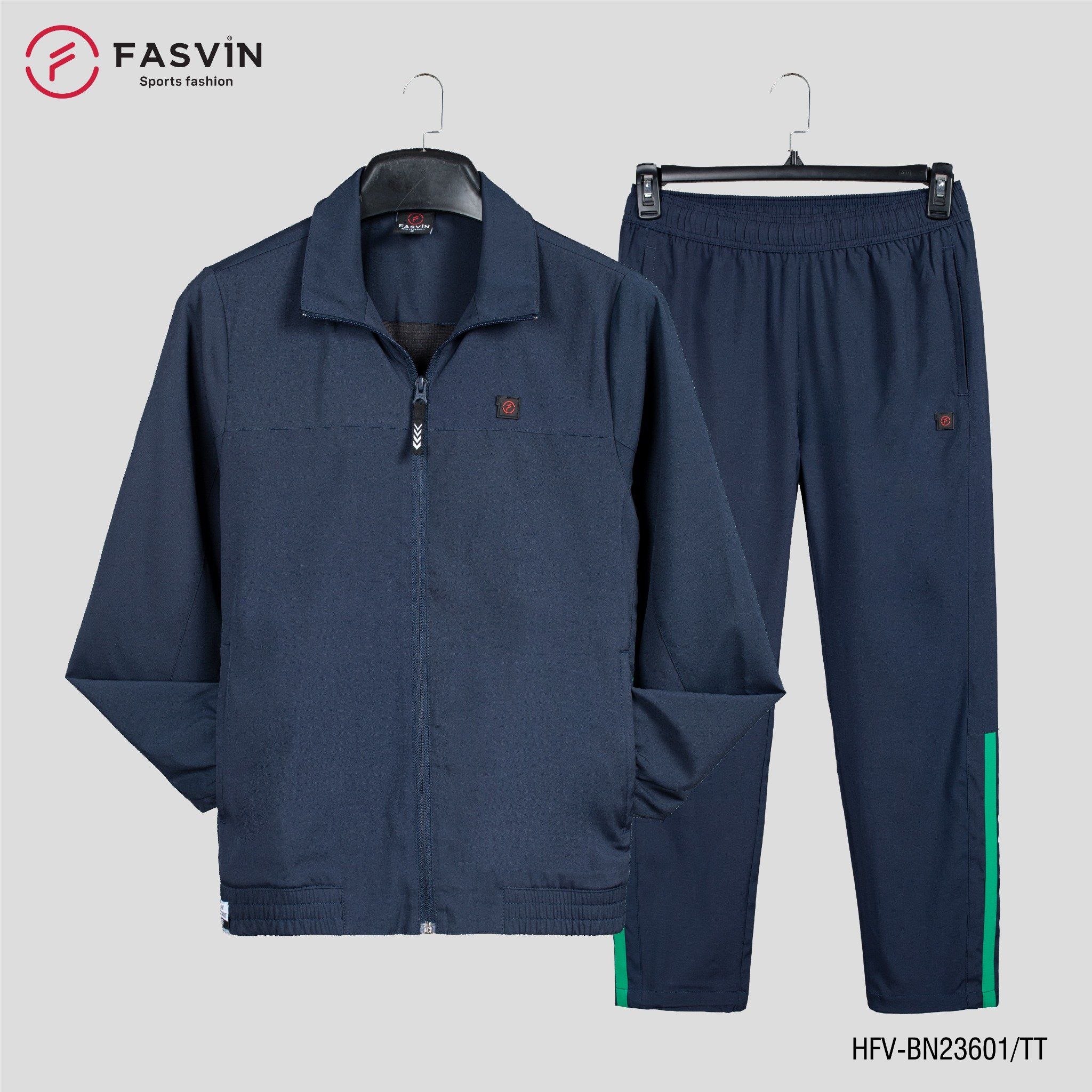  Bộ quần áo gió nữ 2 lớp FASVIN BN23601 vải thể thao cao cấp 02 lớp hàng chính hãng 
