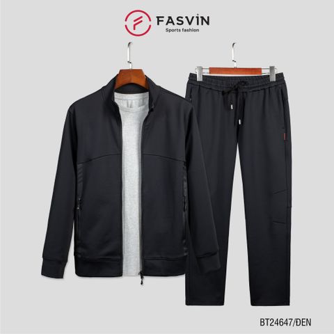  Bộ thun thể thao nam 01 lớp Fasvin BT24647 vải Nylon cao cấp co giãn thoải mái chất lượng tốt 