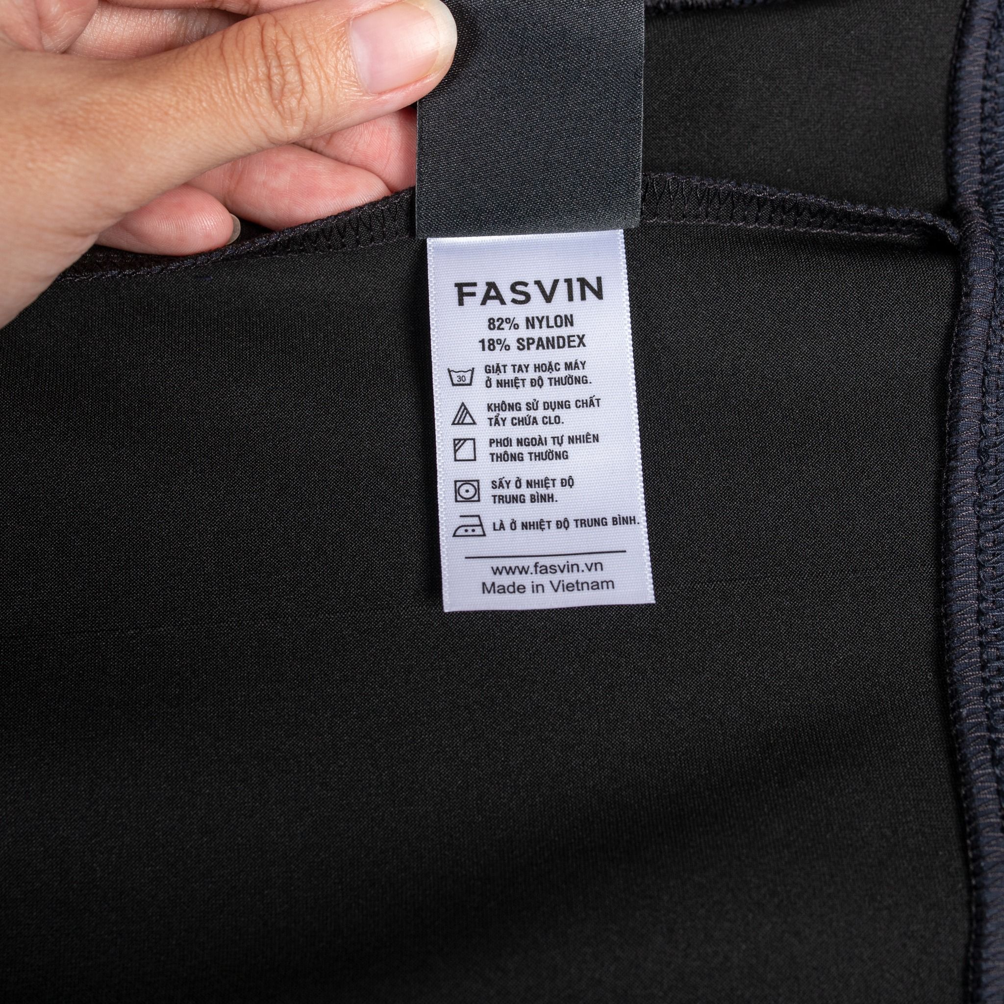  Bộ quần áo thể thao nam chất nỉ thun 01 lớp Fasvin BT24642 vải Nylon cao cấp co giãn thoải mái chất lượng tốt 