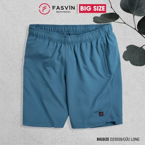  Quần đùi nam thể thao BIG SIZE  FASVIN Từ 80 Đến 120KG vải co giãn mềm mát D23559 